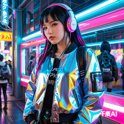 霓虹灯少女