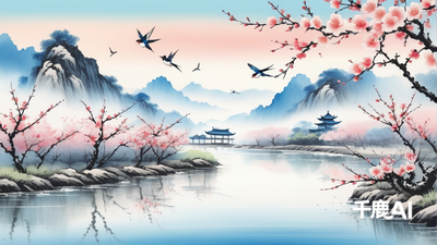桃花依旧笑春风