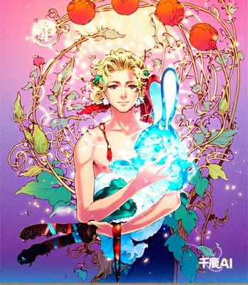 填色欧美风