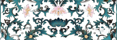 牡丹花边