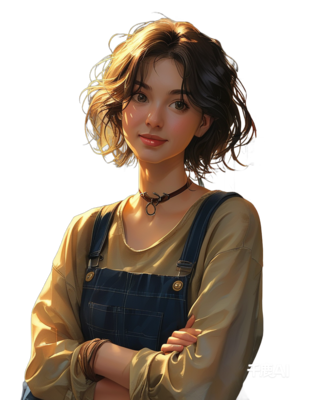 休闲女孩