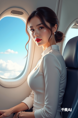 成熟空姐乘务员