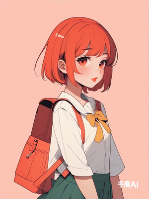 插画女孩